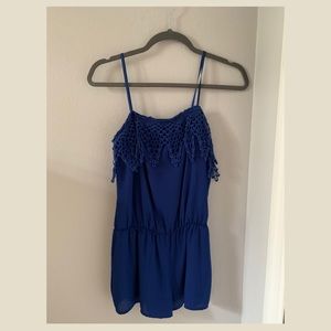 Dark blue romper